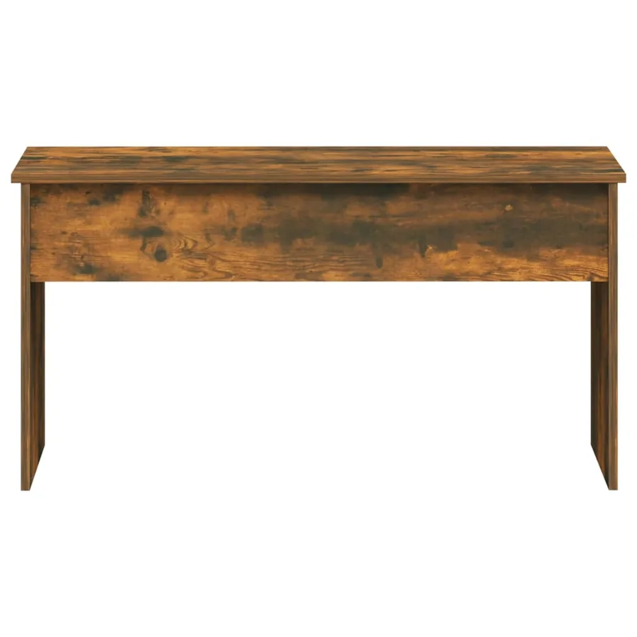 Table basse Chêne fumé 102x50,5x52,5 cm Bois d'ingénierie - 4