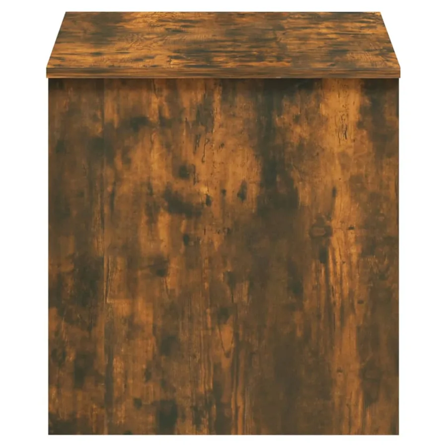 Table basse Chêne fumé 102x50,5x52,5 cm Bois d'ingénierie - 5