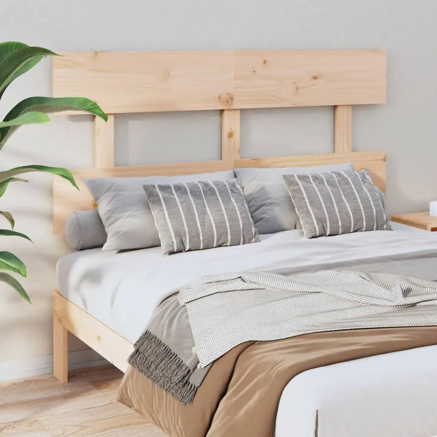 Tête de lit 144x3x81 cm Bois massif de pin
