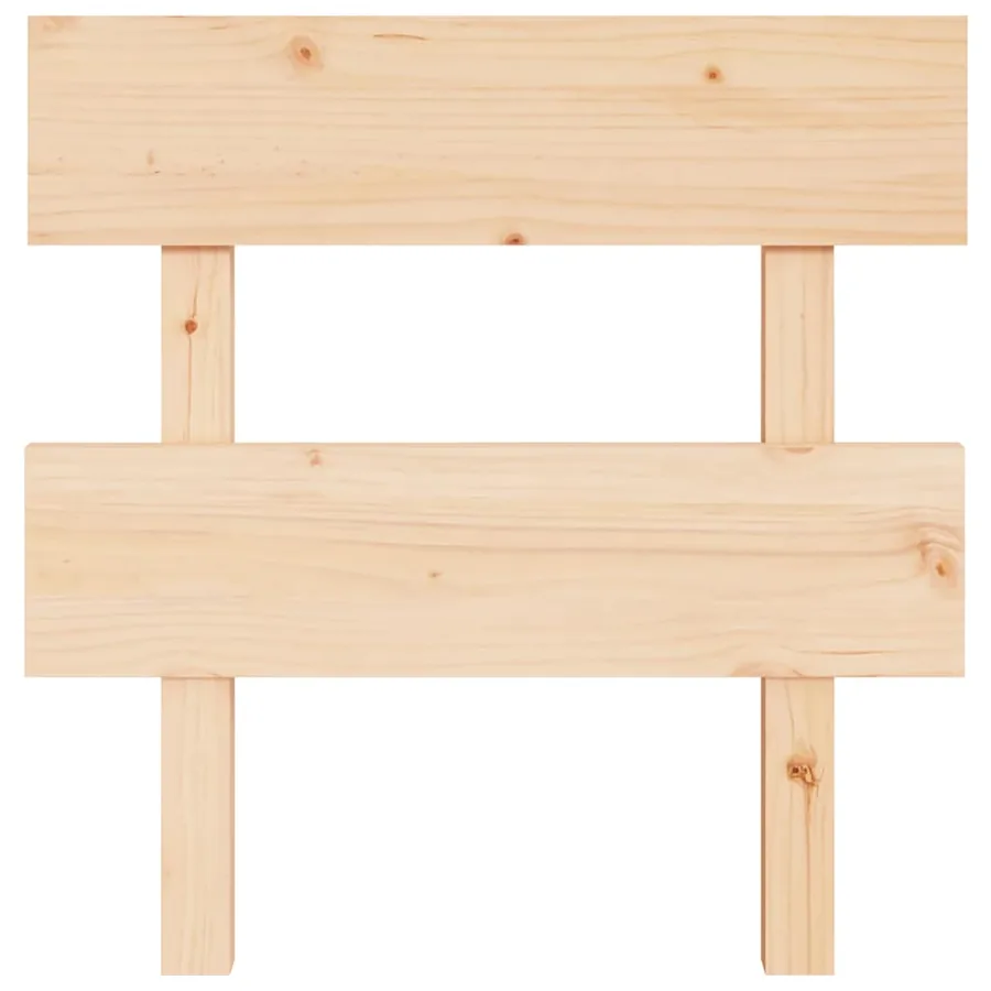 Tête de lit 78,5x3x81 cm Bois massif de pin - 3