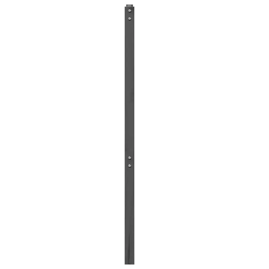 Tête de lit Gris 141x4x100 cm Bois massif de pin - 5