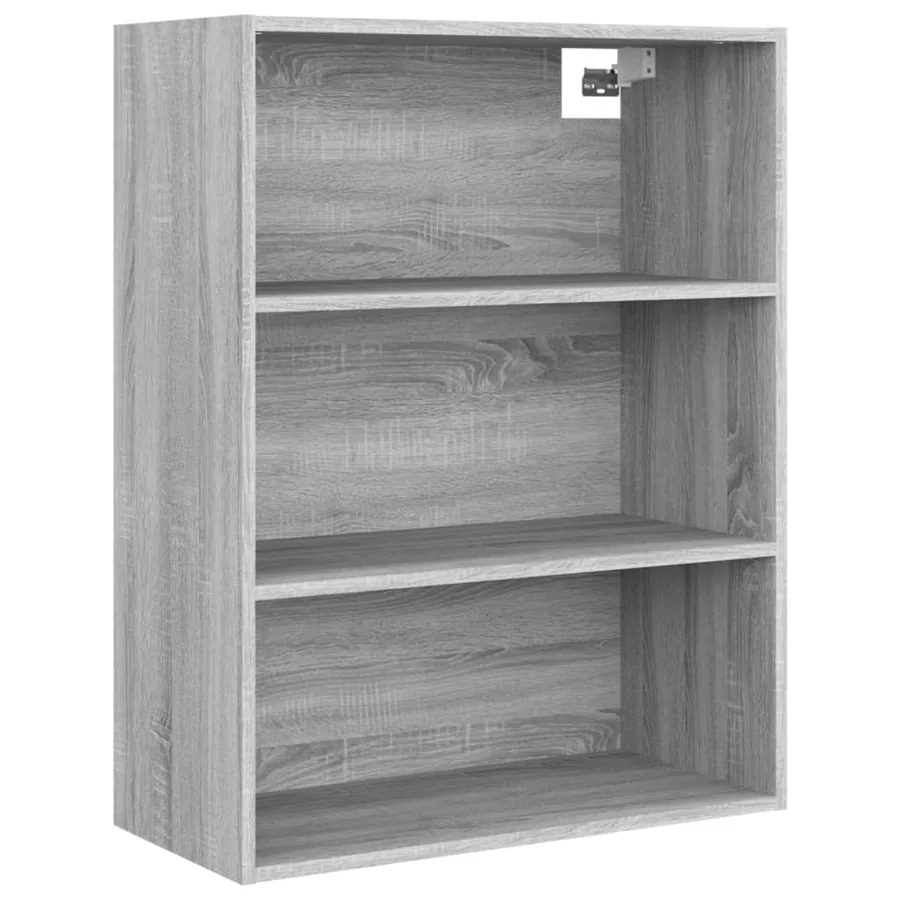 Armoire murale suspendue Sonoma gris 69,5x32,5x90 cm - 2