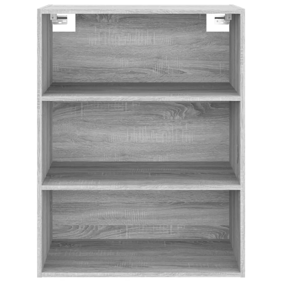 Armoire murale suspendue Sonoma gris 69,5x32,5x90 cm - 5