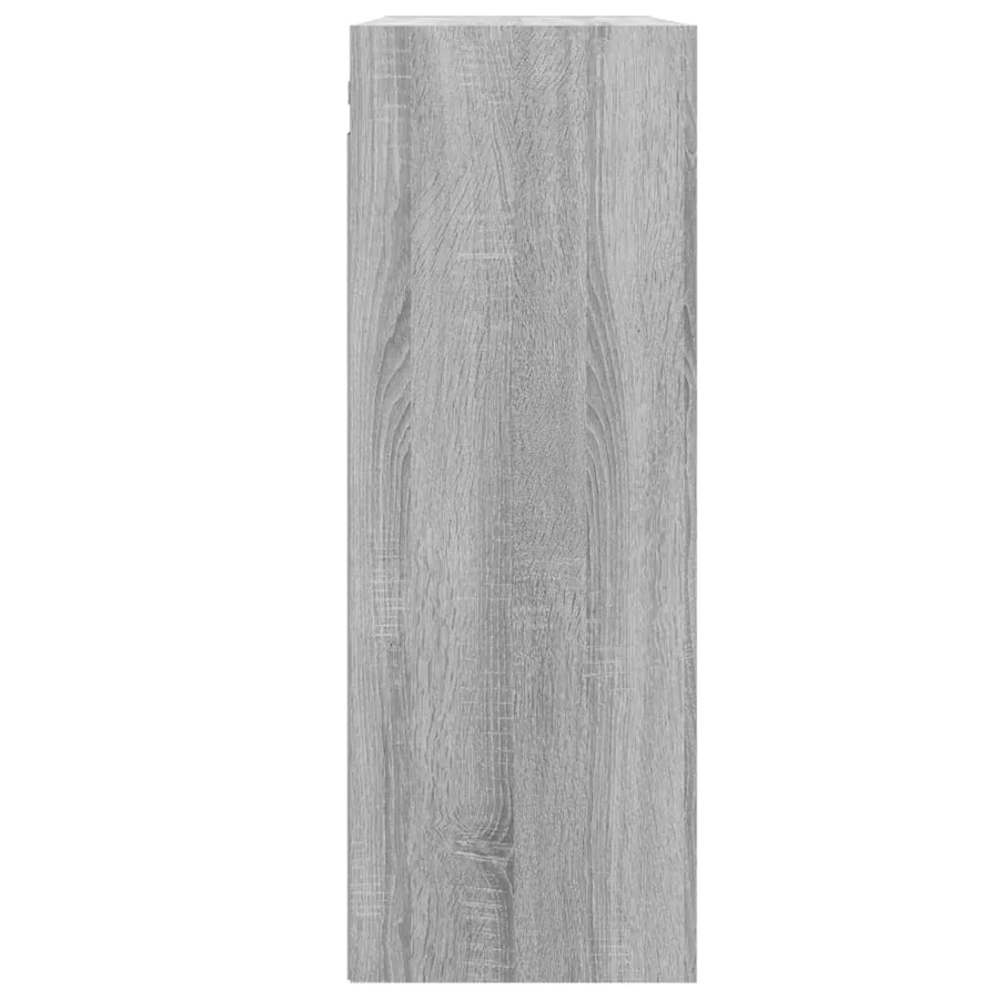 Armoire murale suspendue Sonoma gris 69,5x32,5x90 cm - 6