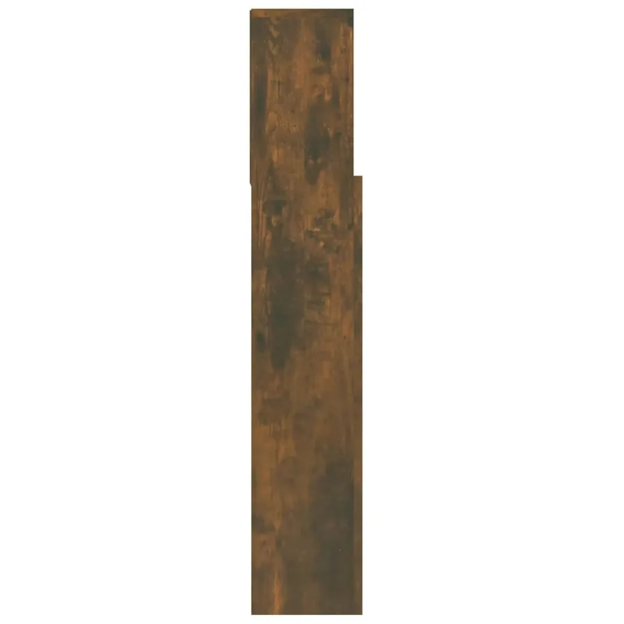 Armoire de tête de lit Chêne fumé 100x19x103,5 cm - 5