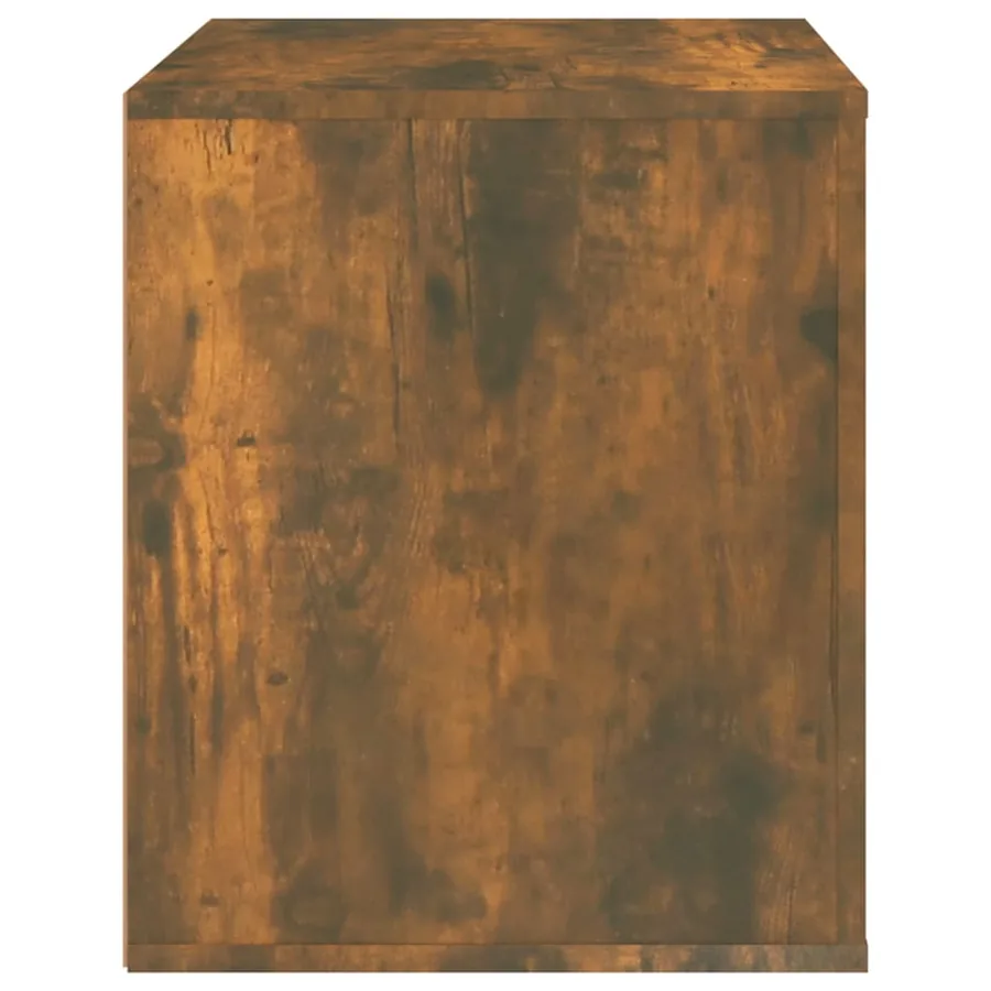 Table de chevet Chêne fumé 50x39x47 cm - 7