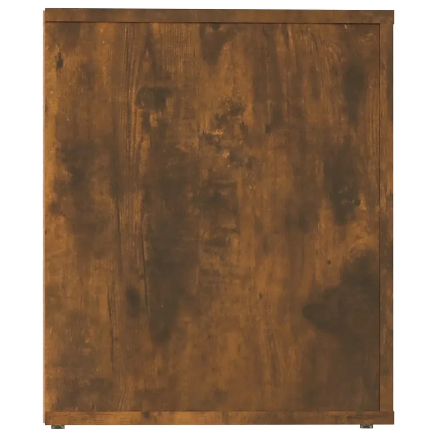 Table de chevet Chêne fumé 50x39x47 cm - 6