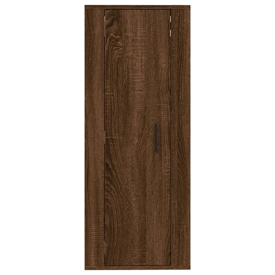 Meuble TV mural Chêne marron 40x34,5x100 cm - 4