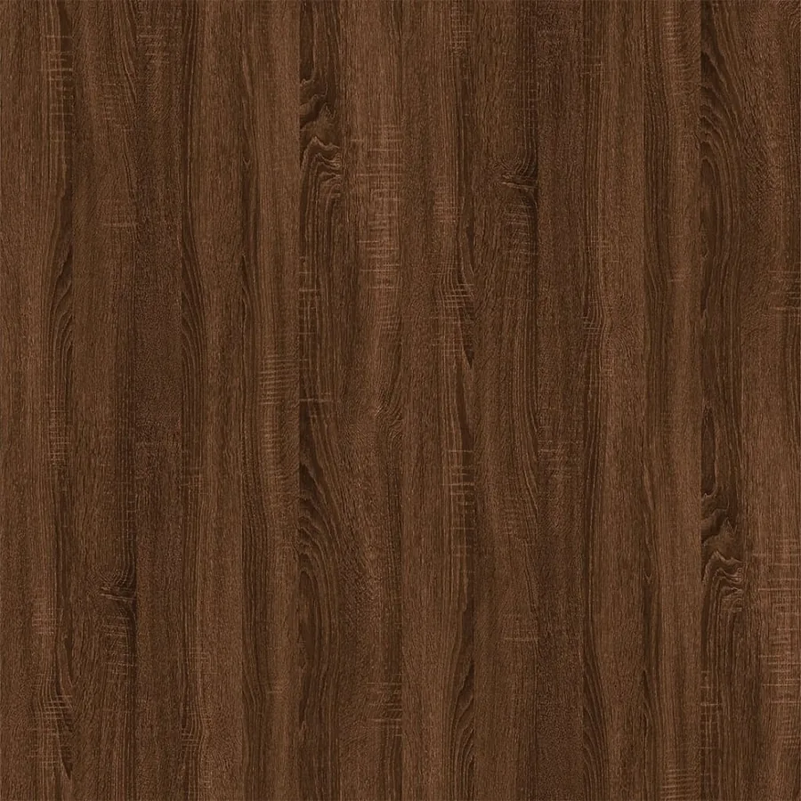 Meuble TV mural Chêne marron 40x34,5x100 cm - 8