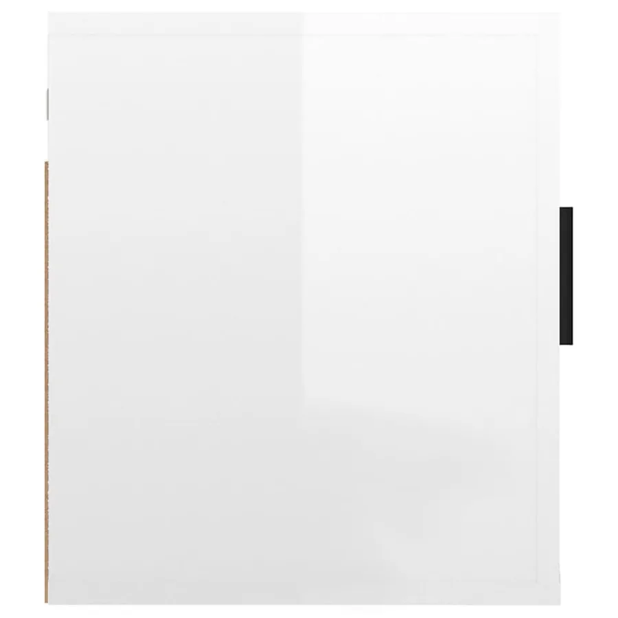 Meubles TV muraux 2 pcs Blanc brillant 40x34,5x40 cm - 7