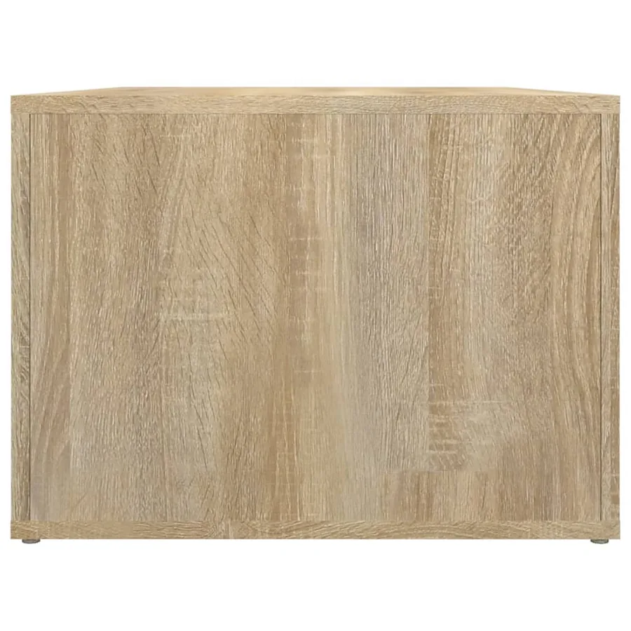 Table basse Chêne sonoma 80x50x36 cm Bois d'ingénierie - 7