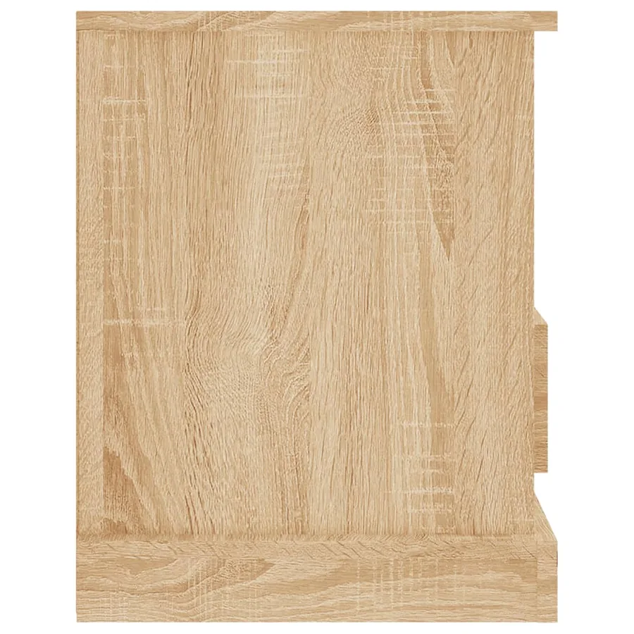 Meuble TV chêne sonoma 93x35,5x45 cm bois d'ingénierie - 7