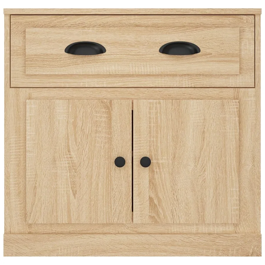Buffet chêne sonoma 70x35,5x67,5 cm bois d'ingénierie - 6