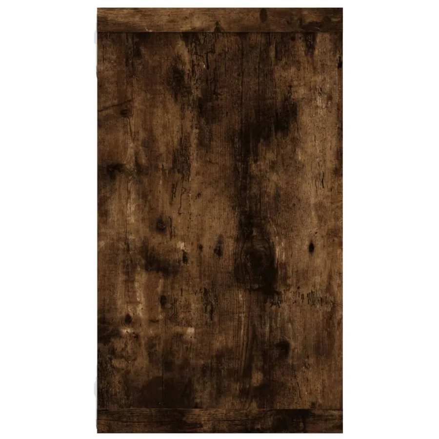 Étagères murales cubiques 4 pcs Chêne fumé 80x15x26,5 cm - 7