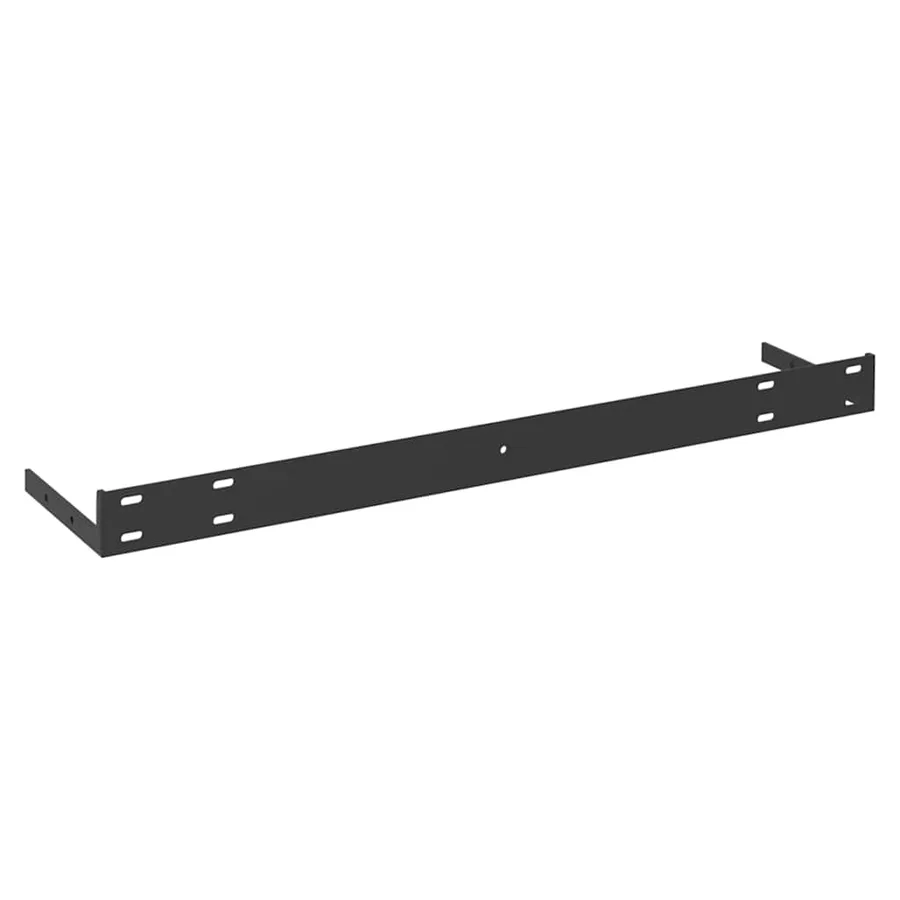 Étagère murale flottante chêne et blanc 60x23,5x3,8 cm MDF - 12