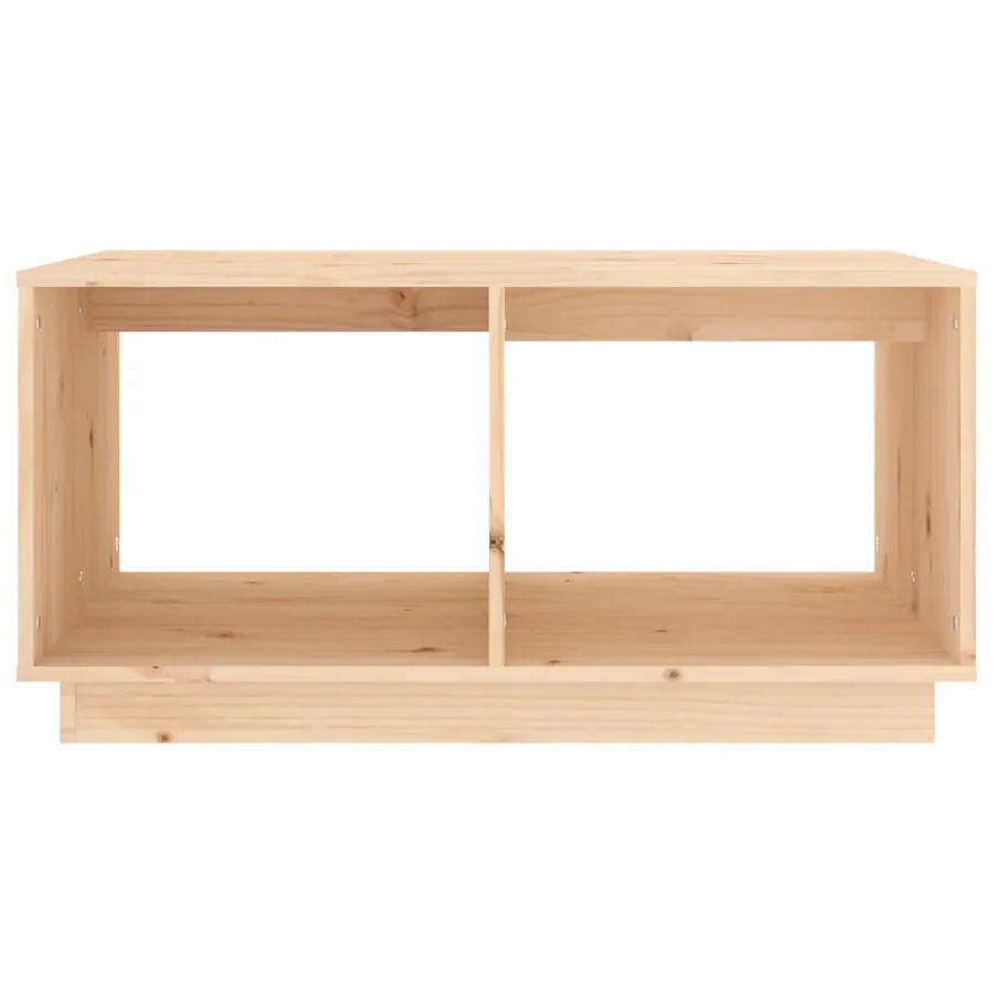 Table basse 80x50x40 cm Bois massif de pin - 5