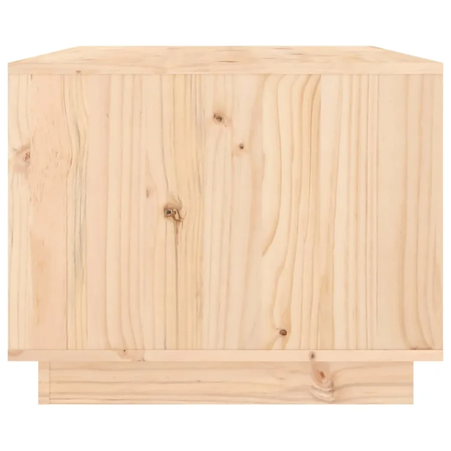 Table basse 80x50x40 cm Bois massif de pin - 6