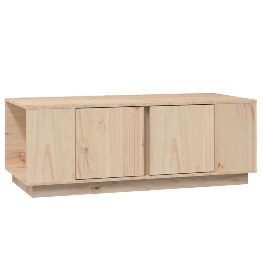 Table basse 110x50x40 cm Bois massif de pin - 2