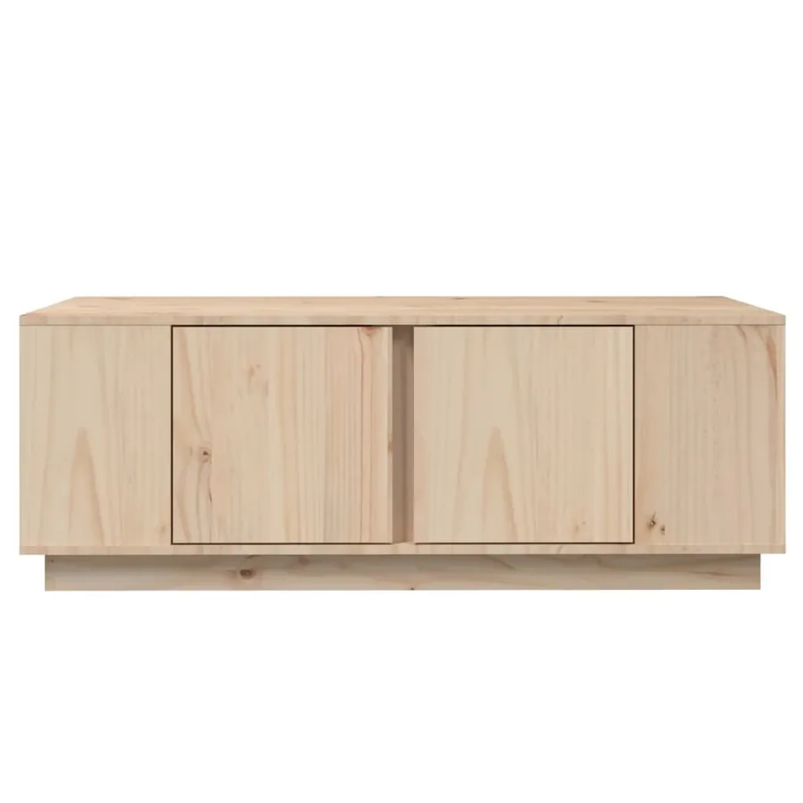 Table basse 110x50x40 cm Bois massif de pin - 5