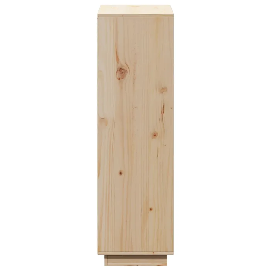 Buffet haut 74x35x117 cm Bois massif de pin - 8
