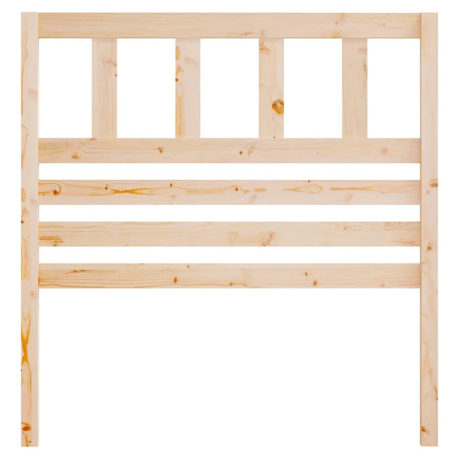Tête de lit 81x4x100 cm Bois massif de pin - 4
