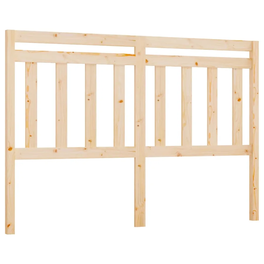 Tête de lit 166x4x100 cm Bois massif de pin - 2