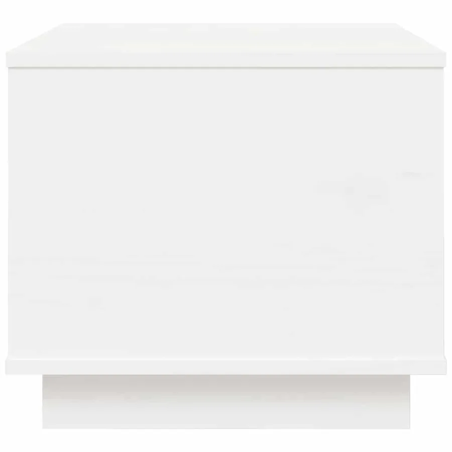 Table basse Blanc 40x50x35 cm Bois massif de pin - 6