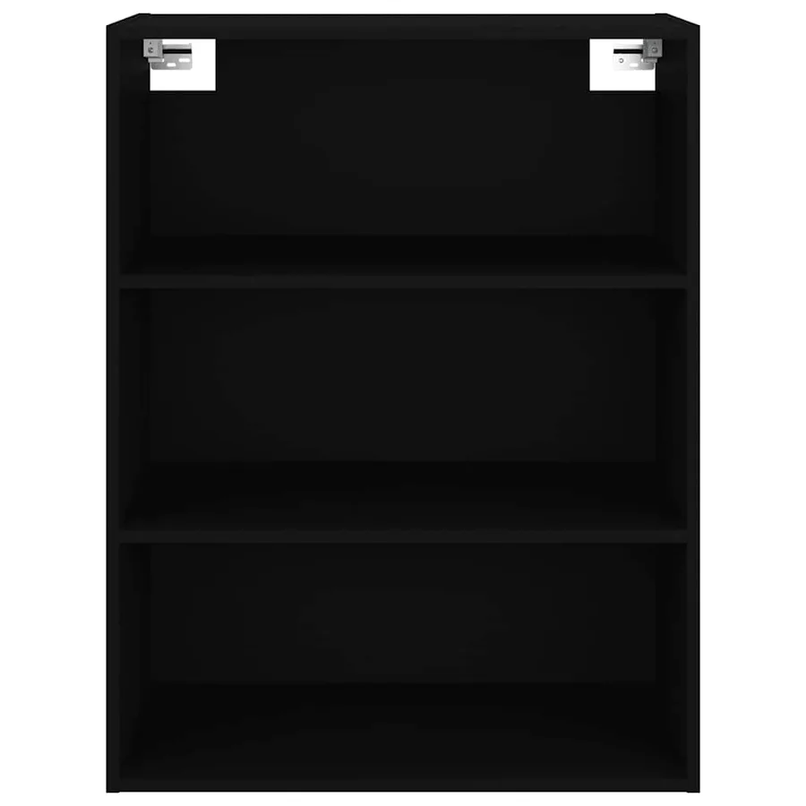 Armoire murale suspendue Noir 69,5x32,5x90 cm - 5