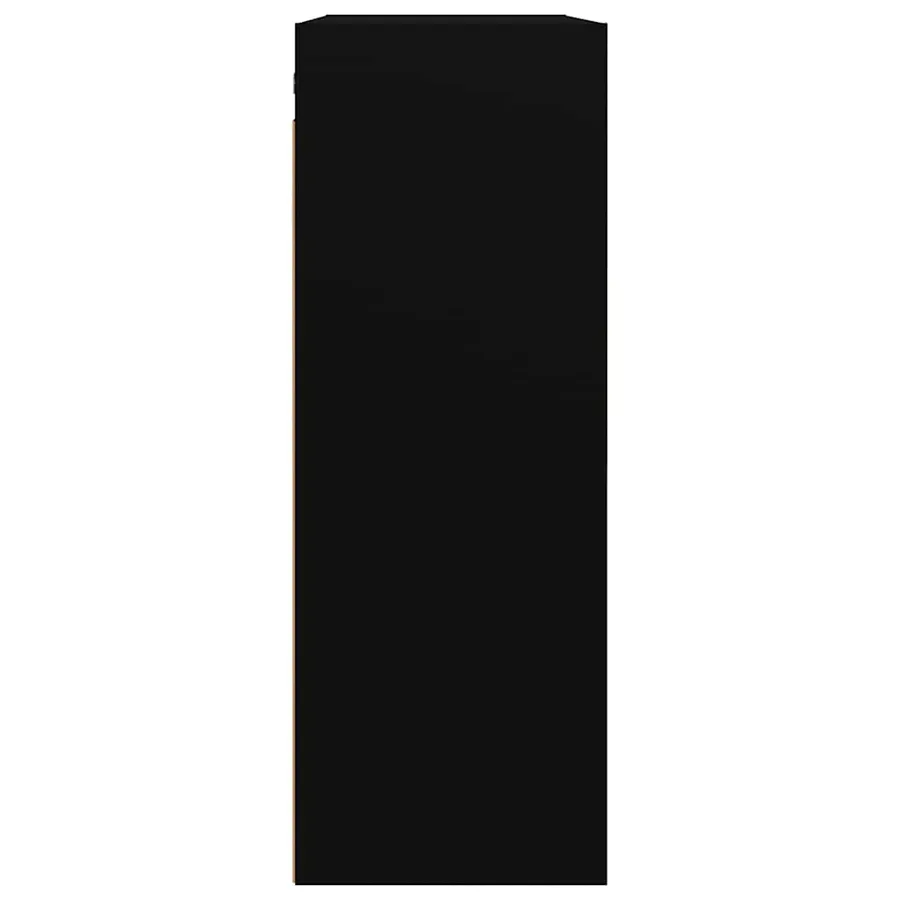 Armoire murale suspendue Noir 69,5x32,5x90 cm - 6