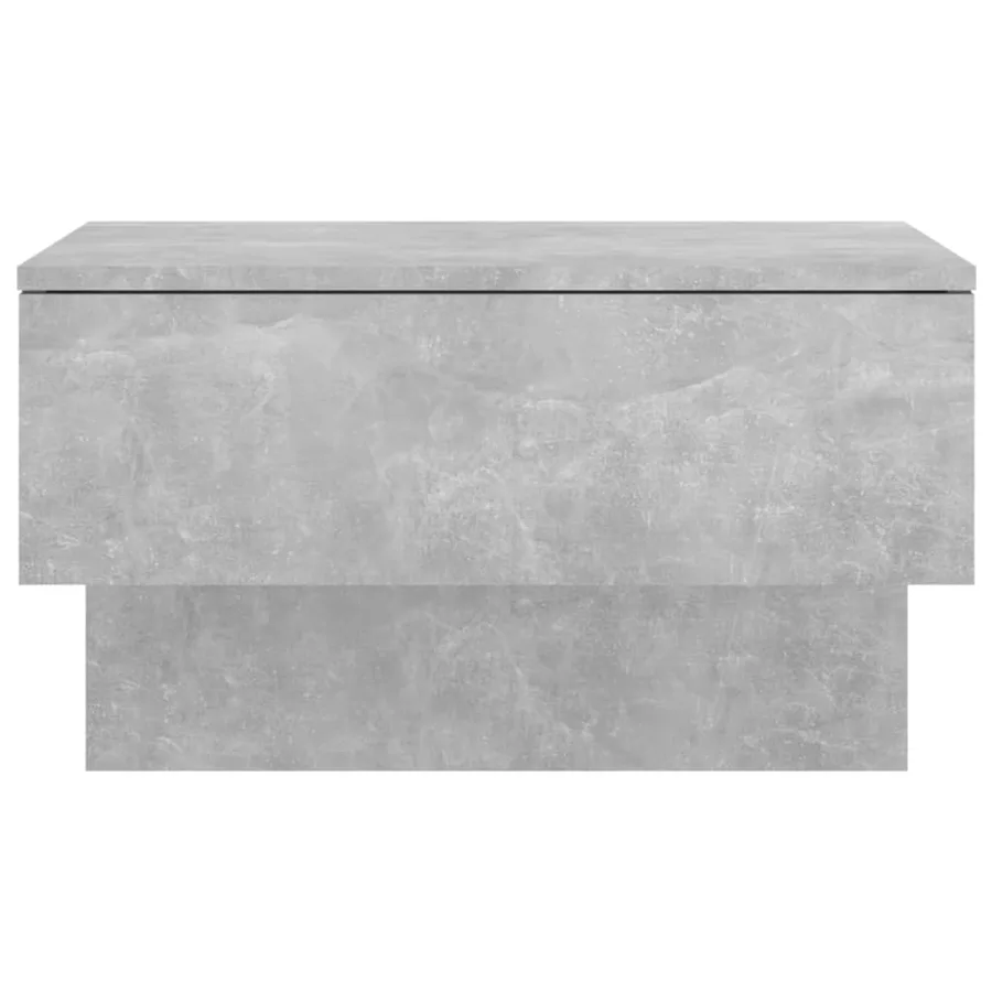 Table de chevet murale Gris béton - 5