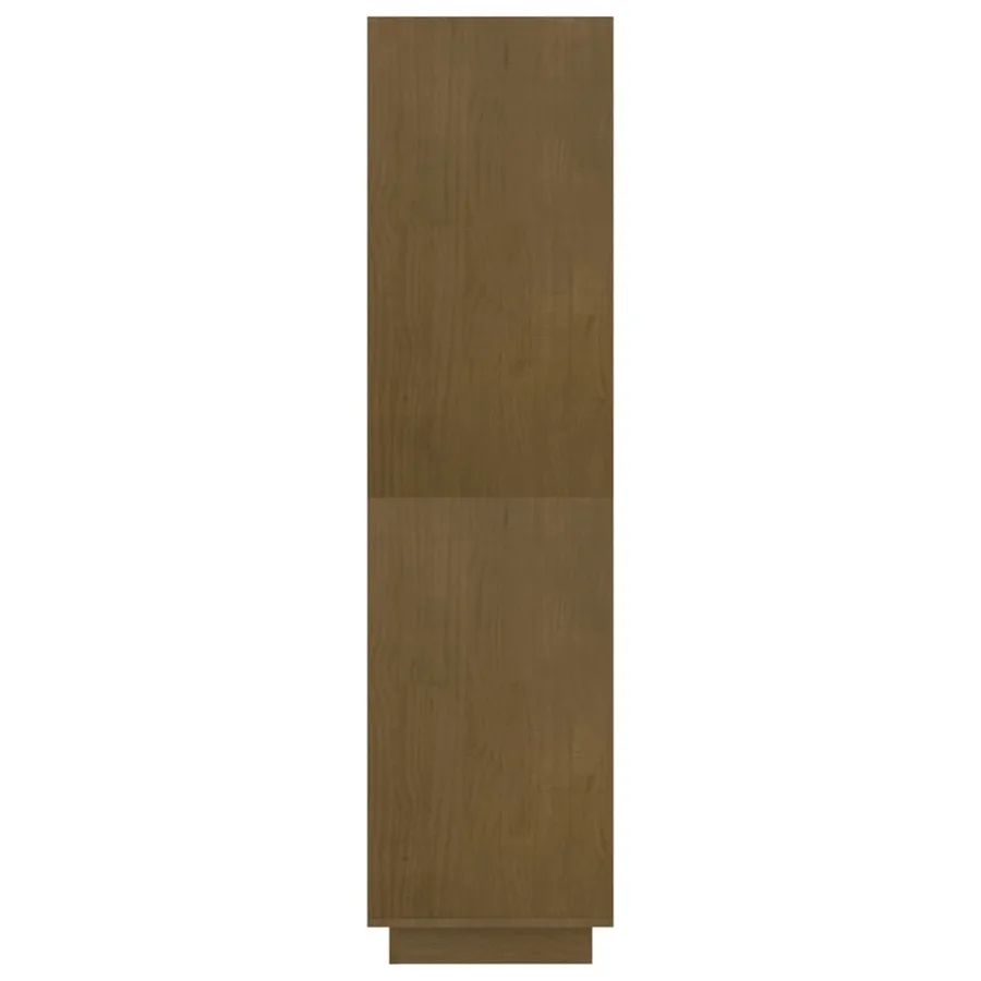 Bibliothèque/Séparateur de pièce Marron miel 80x35x135 cm Pin - 6