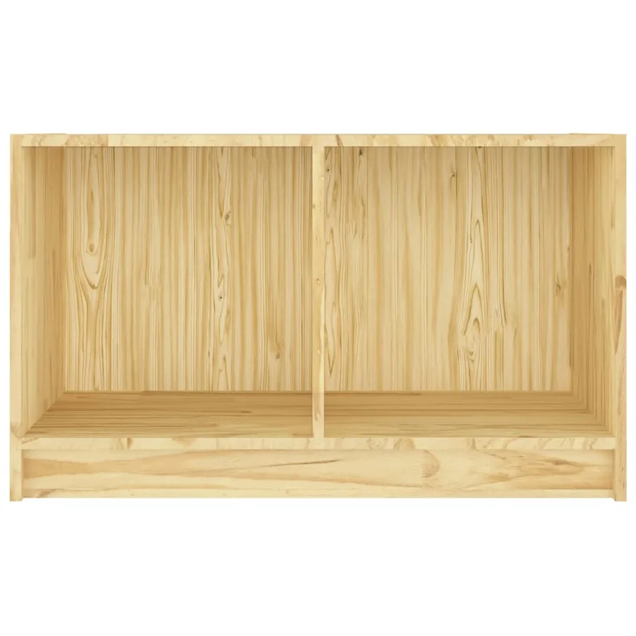 Meuble TV 70x33x42 cm bois de pin massif - 5