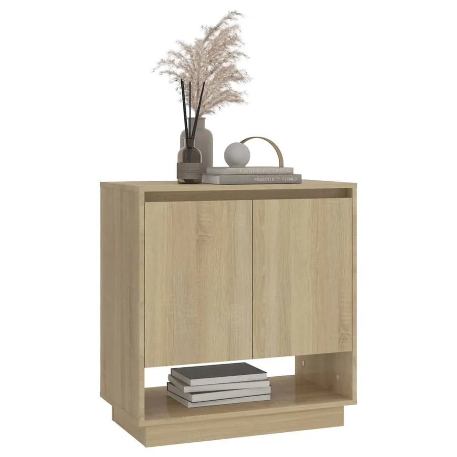 Buffet Chêne sonoma 70x41x75 cm Bois d'ingénierie - 6
