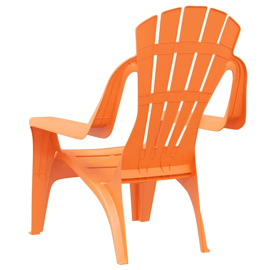 Chaises de jardin pour enfants lot de 2 orange 37x34x44 cm PP - 6
