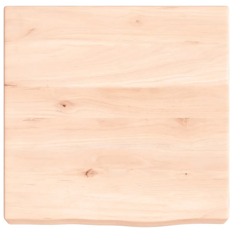Étagère murale 40x40x(2-6)cm bois de chêne massif non traité - 4