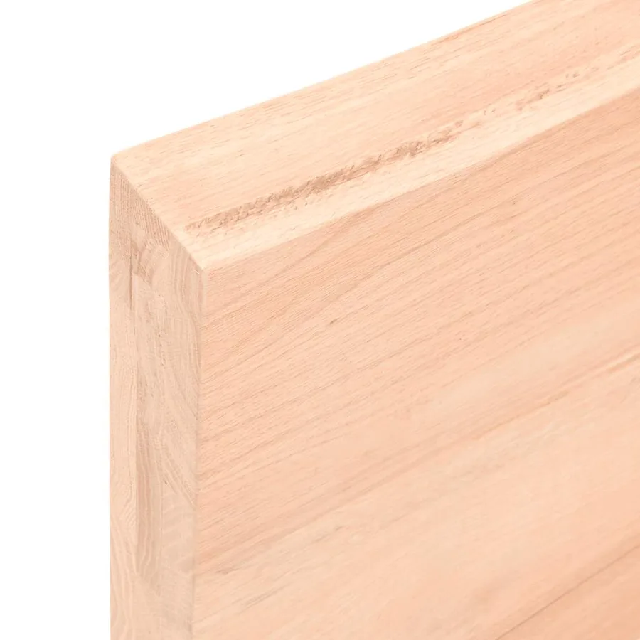 Étagère murale 40x40x(2-6)cm bois de chêne massif non traité - 8