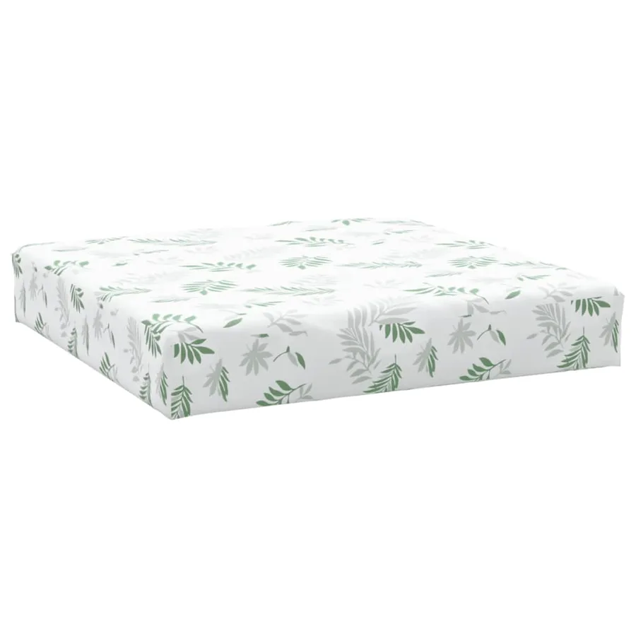 Coussins de palette lot de 3 motif de feuilles tissu Oxford - 6