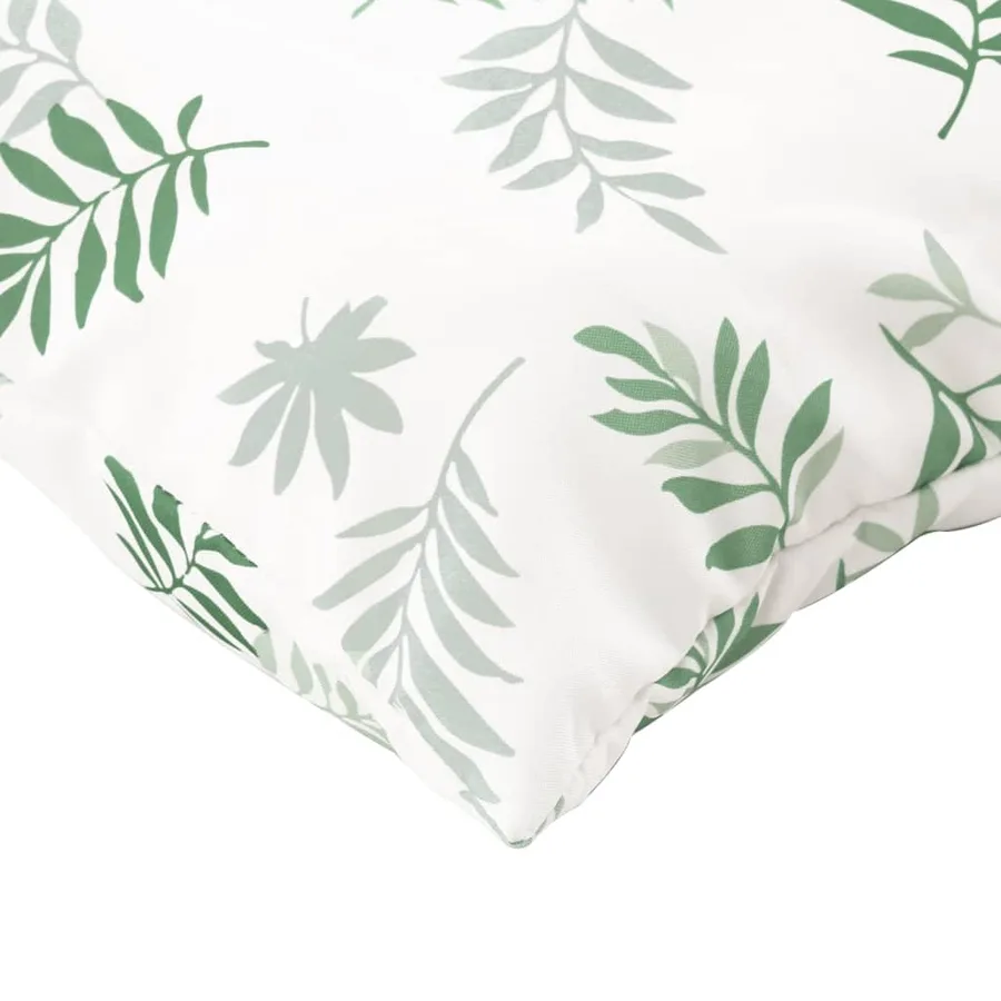 Coussins de palette lot de 3 motif de feuilles tissu Oxford - 8