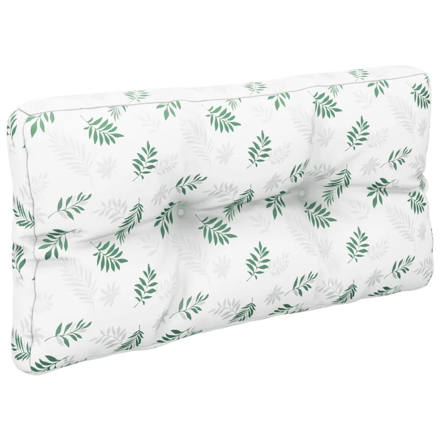 Coussins de palette lot de 2 motif de feuilles tissu - 4