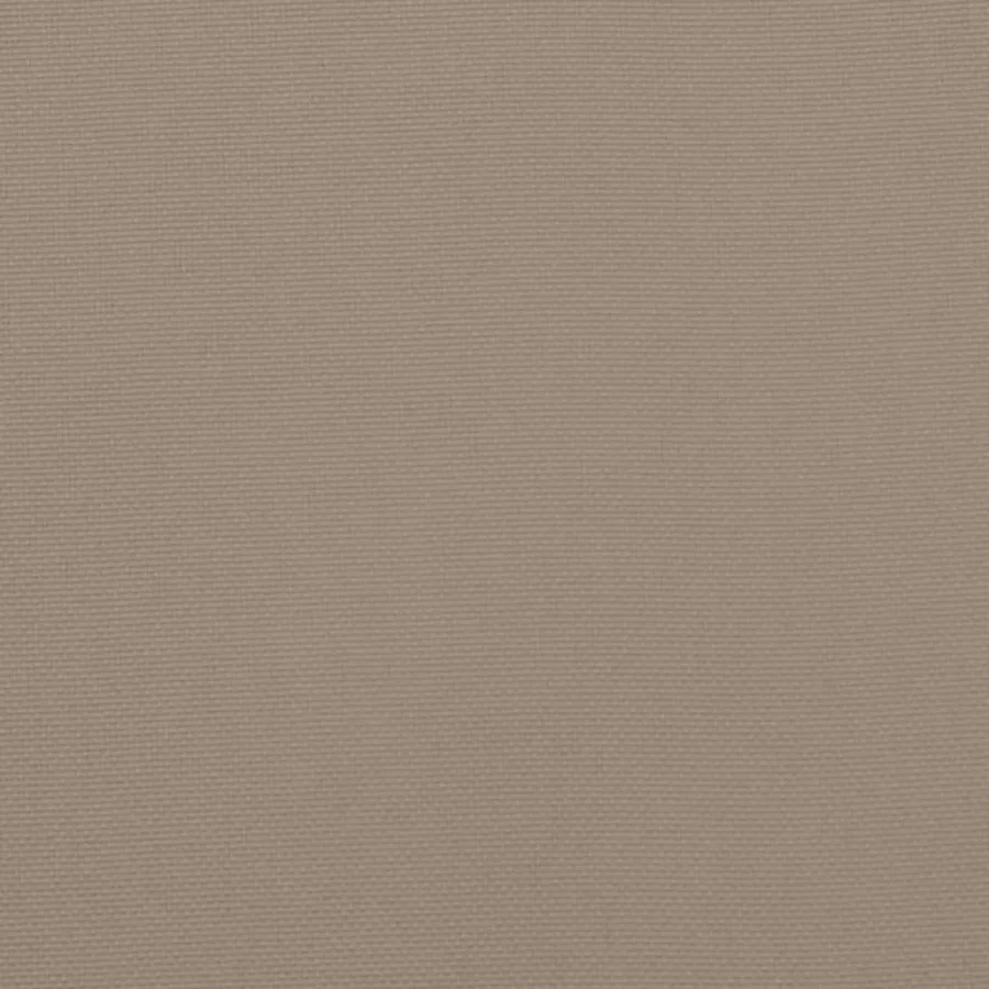Coussins de palette lot de 2 taupe tissu - 8
