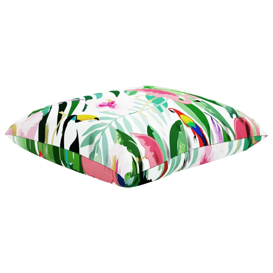 Coussins décoratifs lot de 4 Multicolore 60x60 cm Tissu - 5