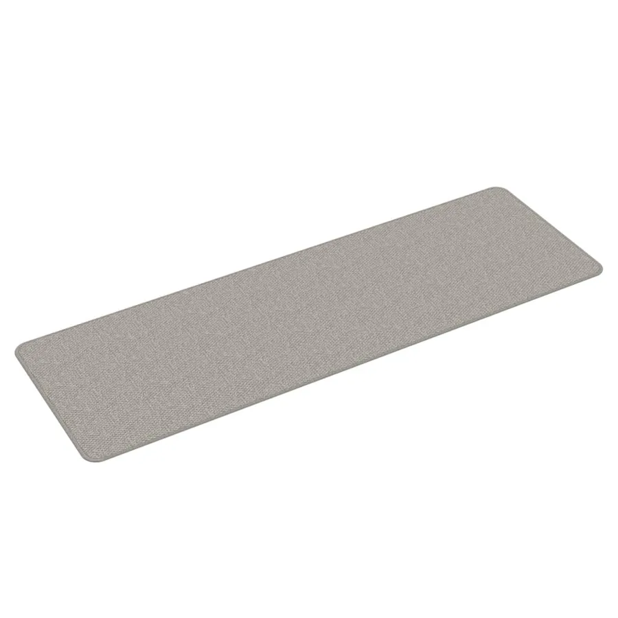 Tapis de couloir aspect sisal platina 50x150 cm - 2