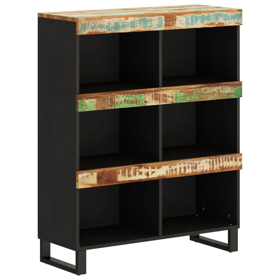 Armoire latérale 85x33x107 cm bois massif de récupération - 2