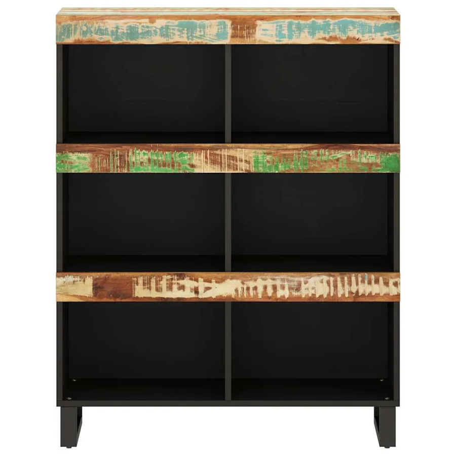 Armoire latérale 85x33x107 cm bois massif de récupération - 3