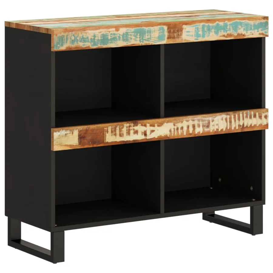 Armoire latérale 85x33x75 cm bois massif de récupération - 2