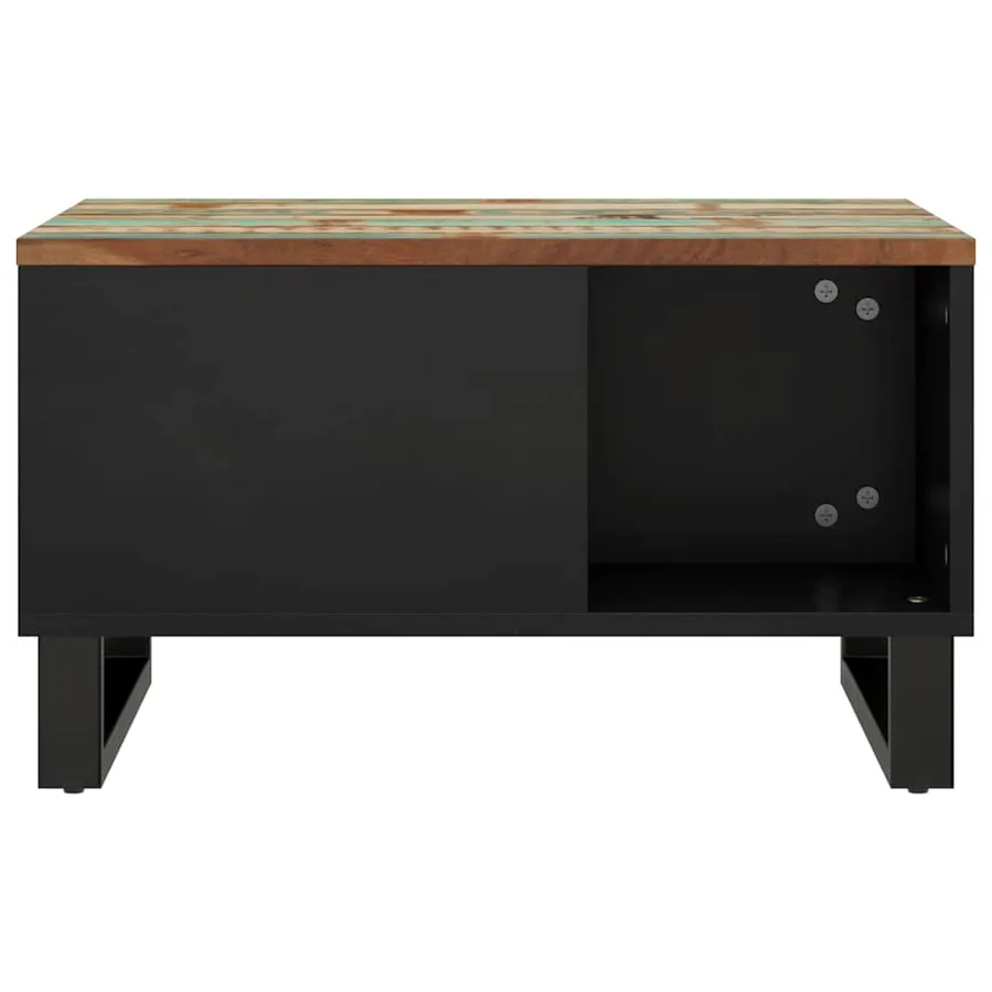 Table basse 60x50x35 cm bois de récupération massif - 3