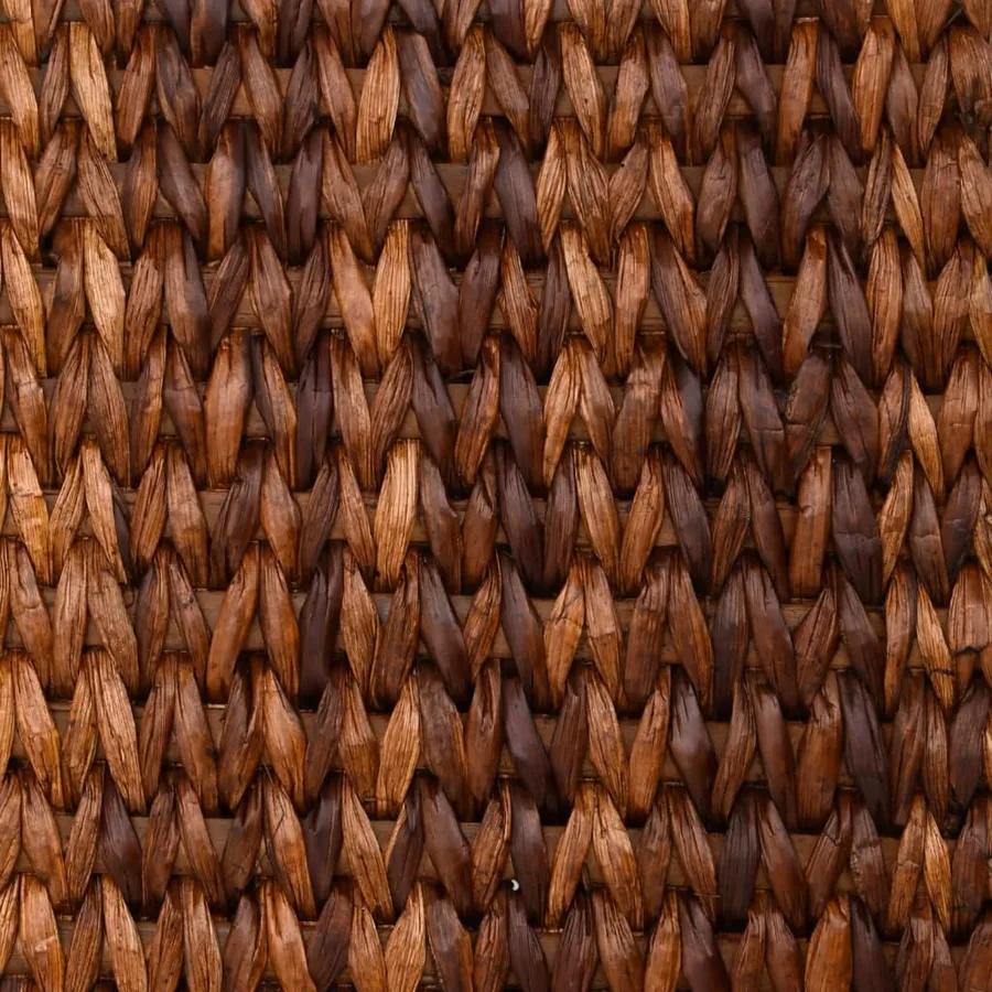 Bancs de rangement lot de 2 et coussin marron 69 cm quenouille - 6