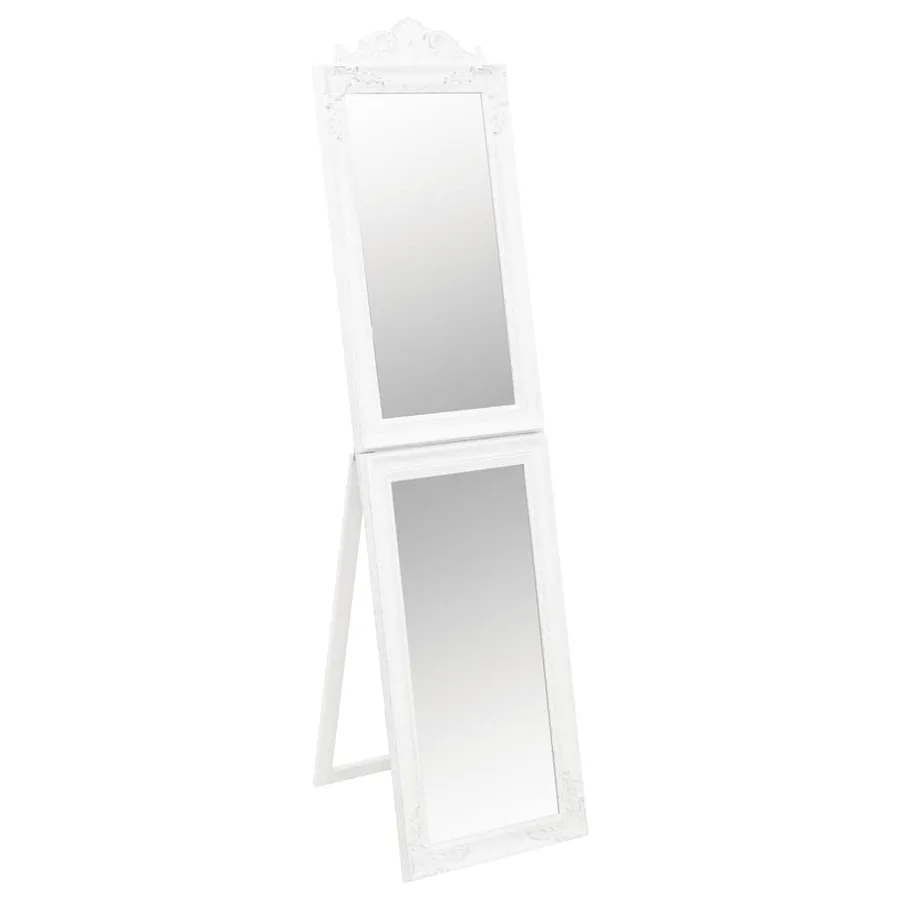 Miroir sur pied Blanc 50x200 cm - 2