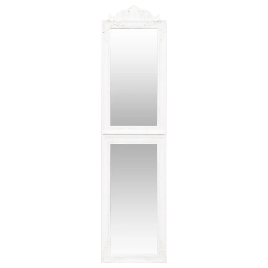 Miroir sur pied Blanc 50x200 cm - 3