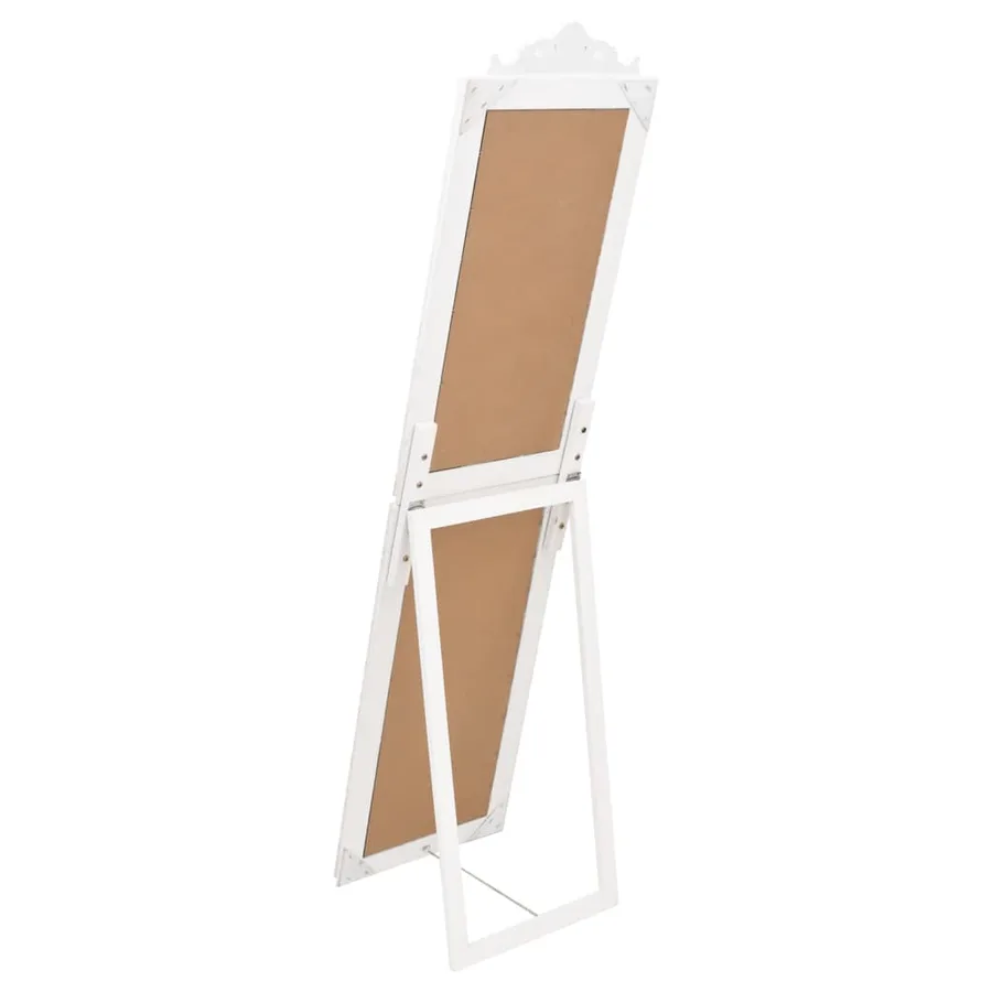 Miroir sur pied Blanc 50x200 cm - 4